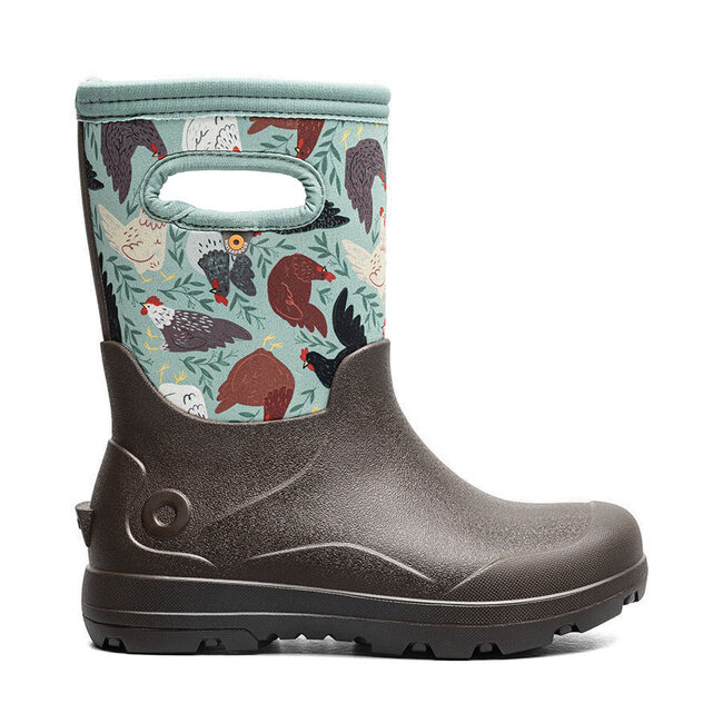 Bogs York Seamless Chicken Party Chocolate Multi