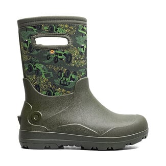 Bogs York Seamless Tractor Time Dark Green/Multi