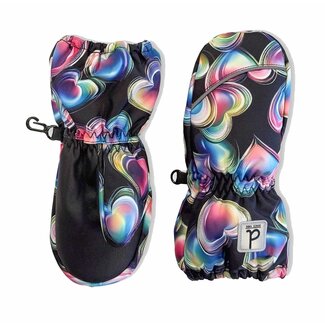 deux par deux Play Winter Mittens Printed Hearts