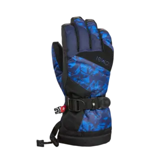 KOMBI SPORTS The Original Jr Glove Blue Hexagon