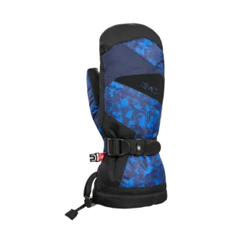 KOMBI SPORTS The Original Jr Mitt Blue Hexagon