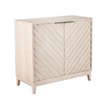 Aurora Two Door Cabinet White Washed