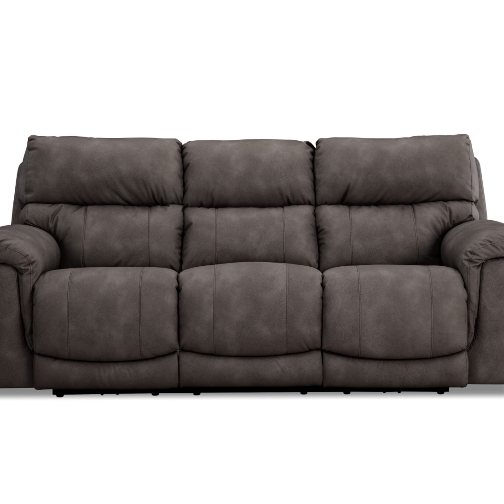 Homestretch Cosmo Triple Power Sofa in Pewter