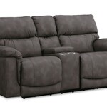 Homestretch Cosmo Triple Power Loveseat in Pewter