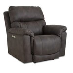 Homestretch Cosmo Triple Power Recliner in Pewter