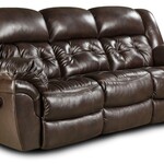 Homestretch 155 Power Sofa in Chaps Whiskey Leather