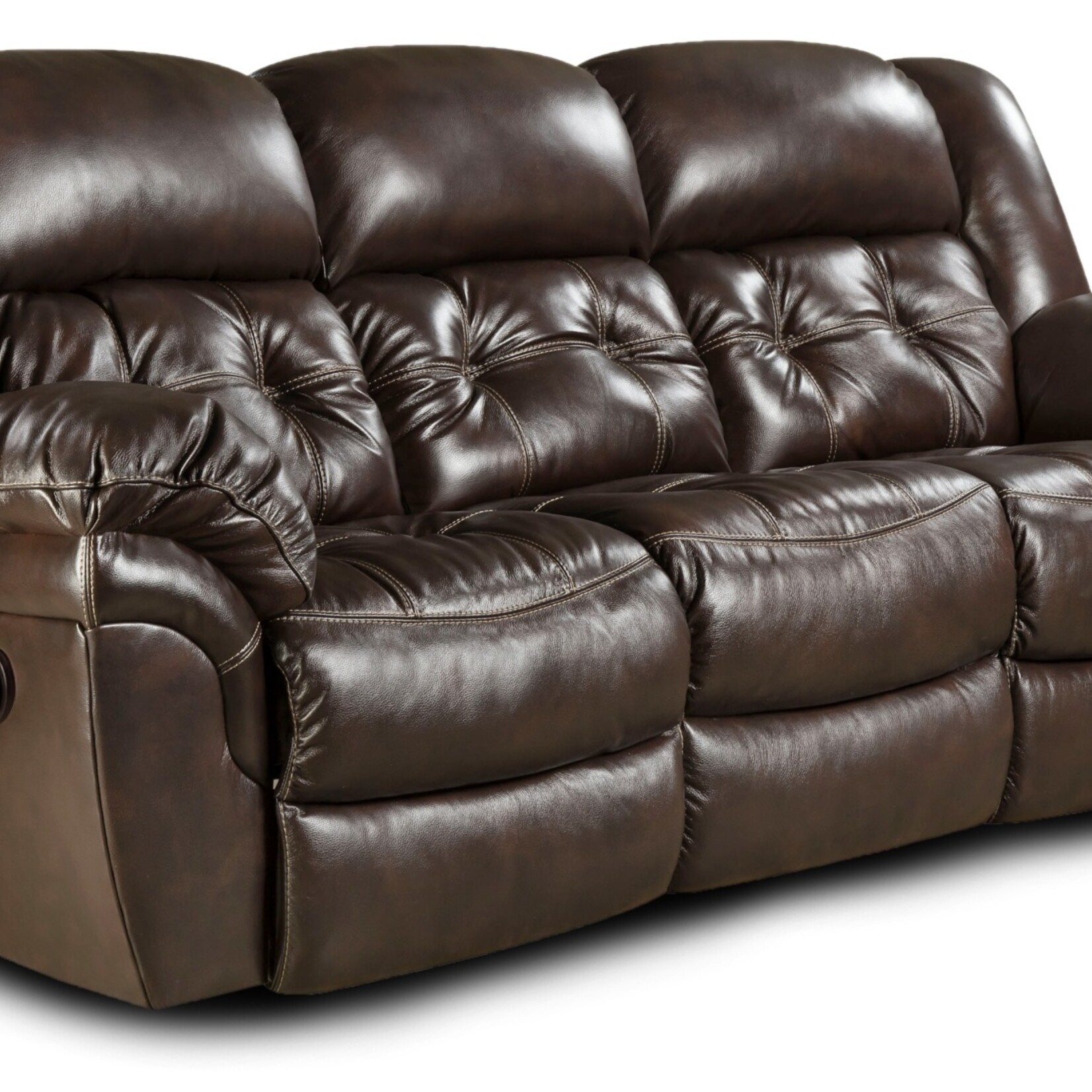 Homestretch 155 Power Sofa in Chaps Whiskey Leather