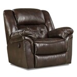 Homestretch Cheyenne Power Recliner in Chaps Whisky Leather