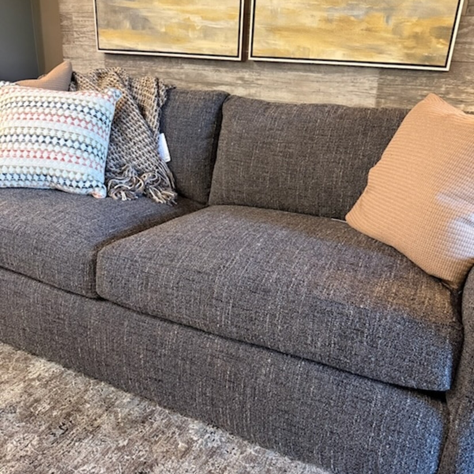 Craftmaster Two Cushion Sofa in Fulton 45