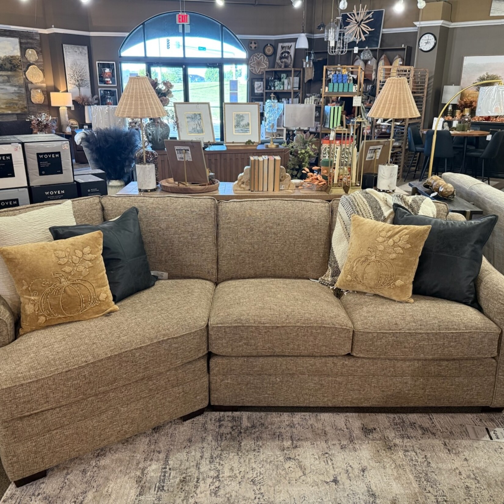 Craftmaster Sofa Cuddler in Fargo 09