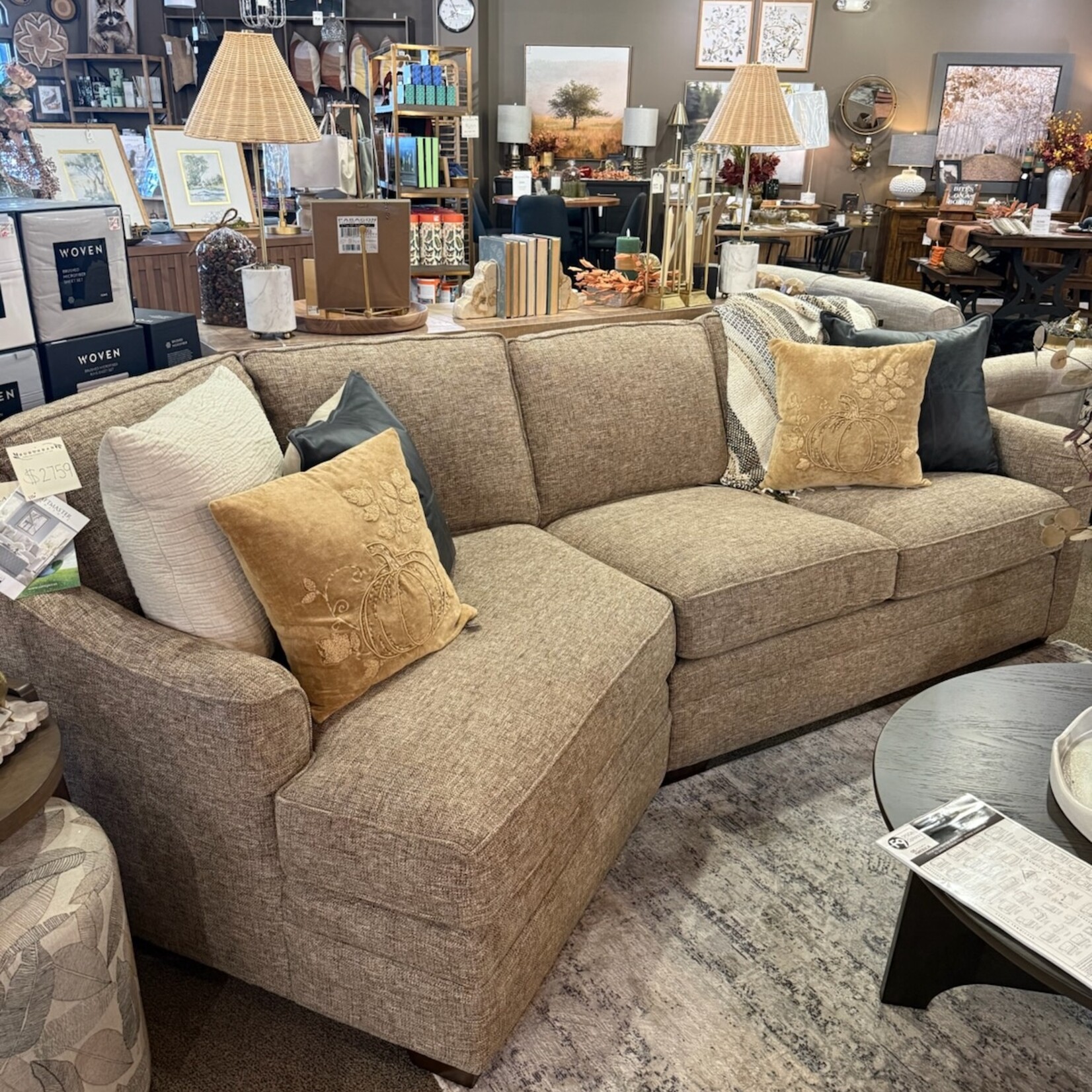 Craftmaster Sofa Cuddler in Fargo 09