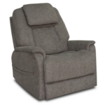 Flexsteel Zecliner Model 3+ Petite Fabric Triple Power Lift Recliner w/ Heat, Massage in 358-11