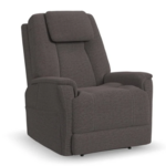 Flexsteel Zecliner Model 3+ Fabric Triple Power Lift Recliner w/ Heat, Massage in 358-72