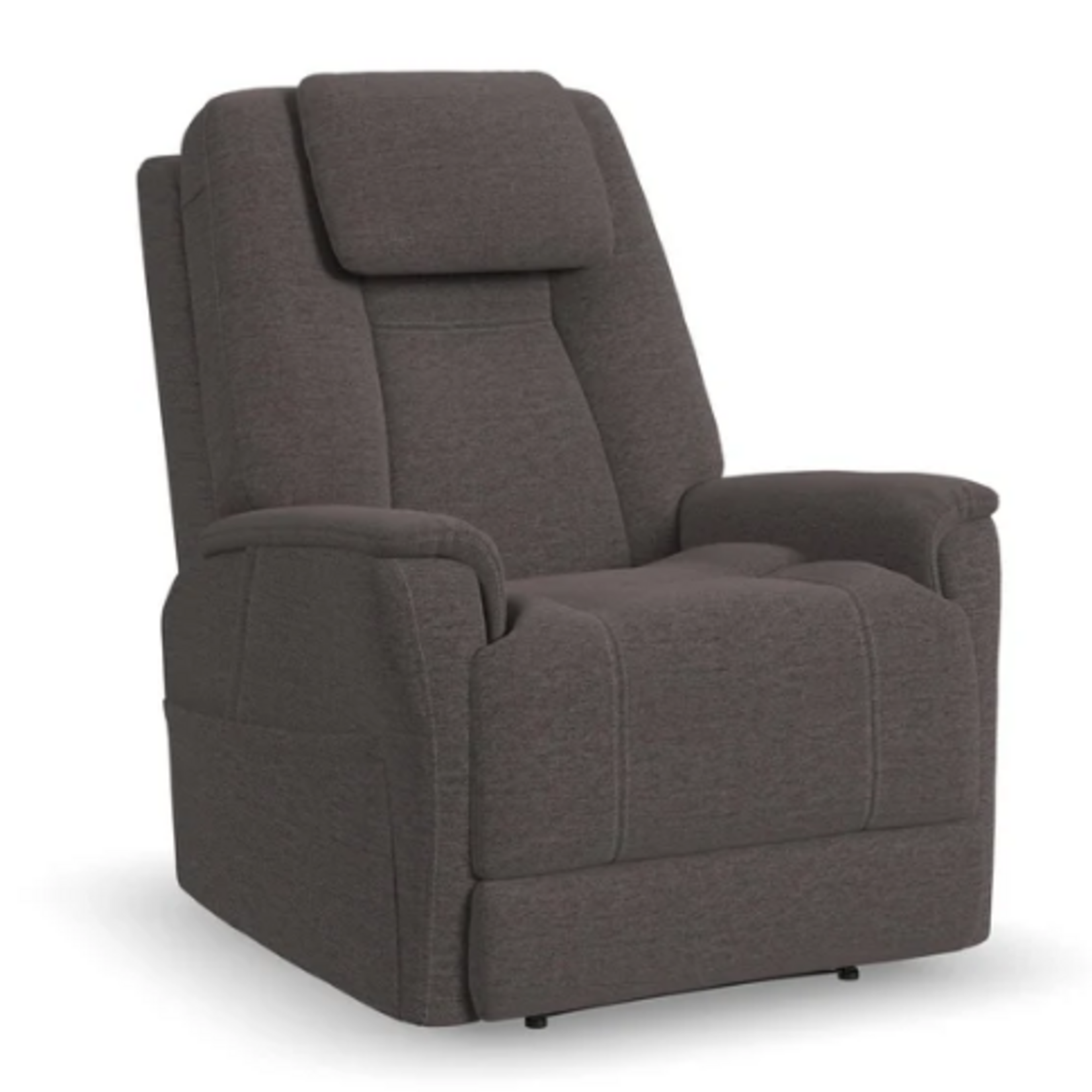 Flexsteel Zecliner Model 3+ Fabric Triple Power Lift Recliner w/ Heat, Massage in 358-72