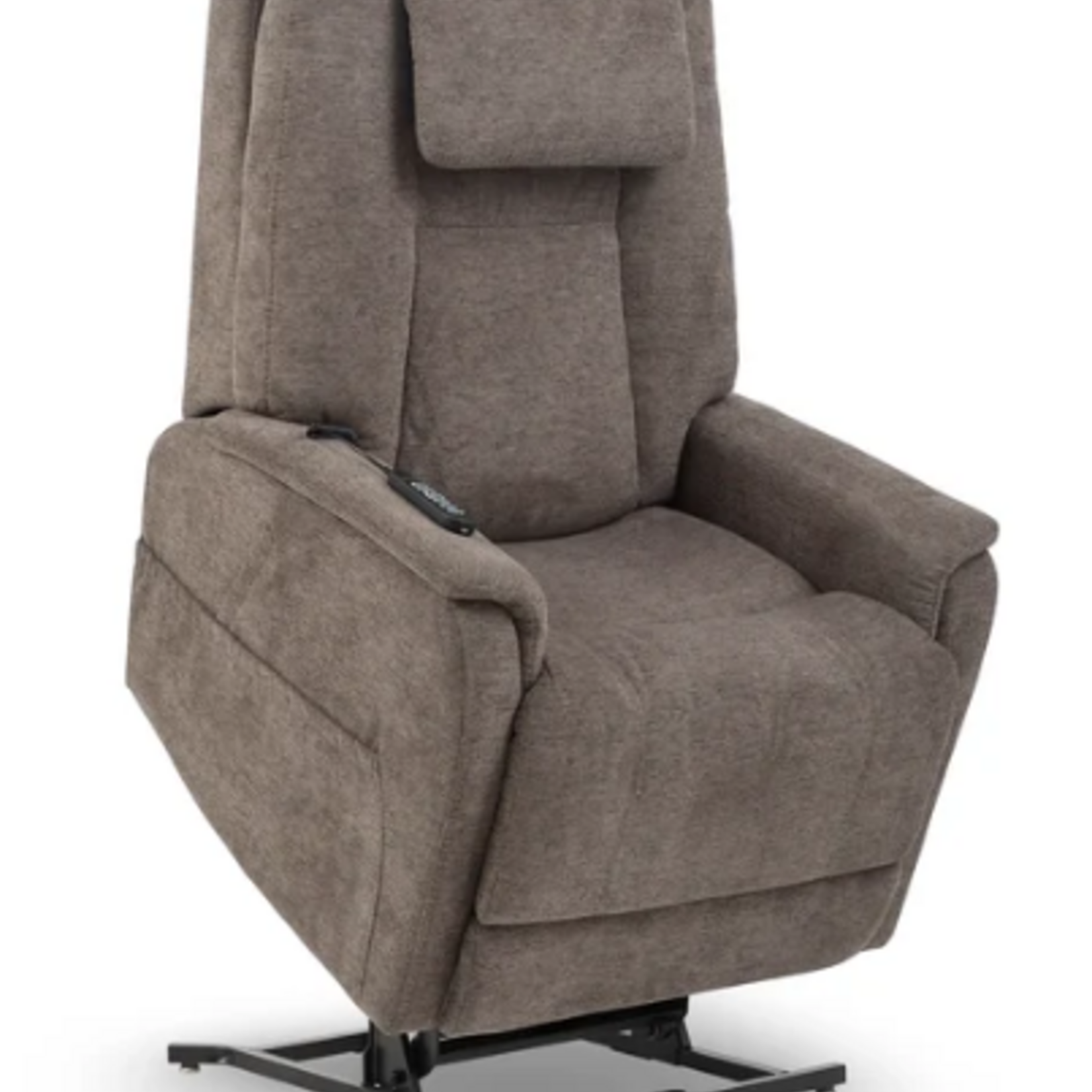 Flexsteel Zecliner Model 3+ Fabric Triple Power Lift Recliner w/ Heat, Massage in 358-72