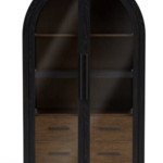 Riverside Furniture Calhoun Display Cabinet - Black