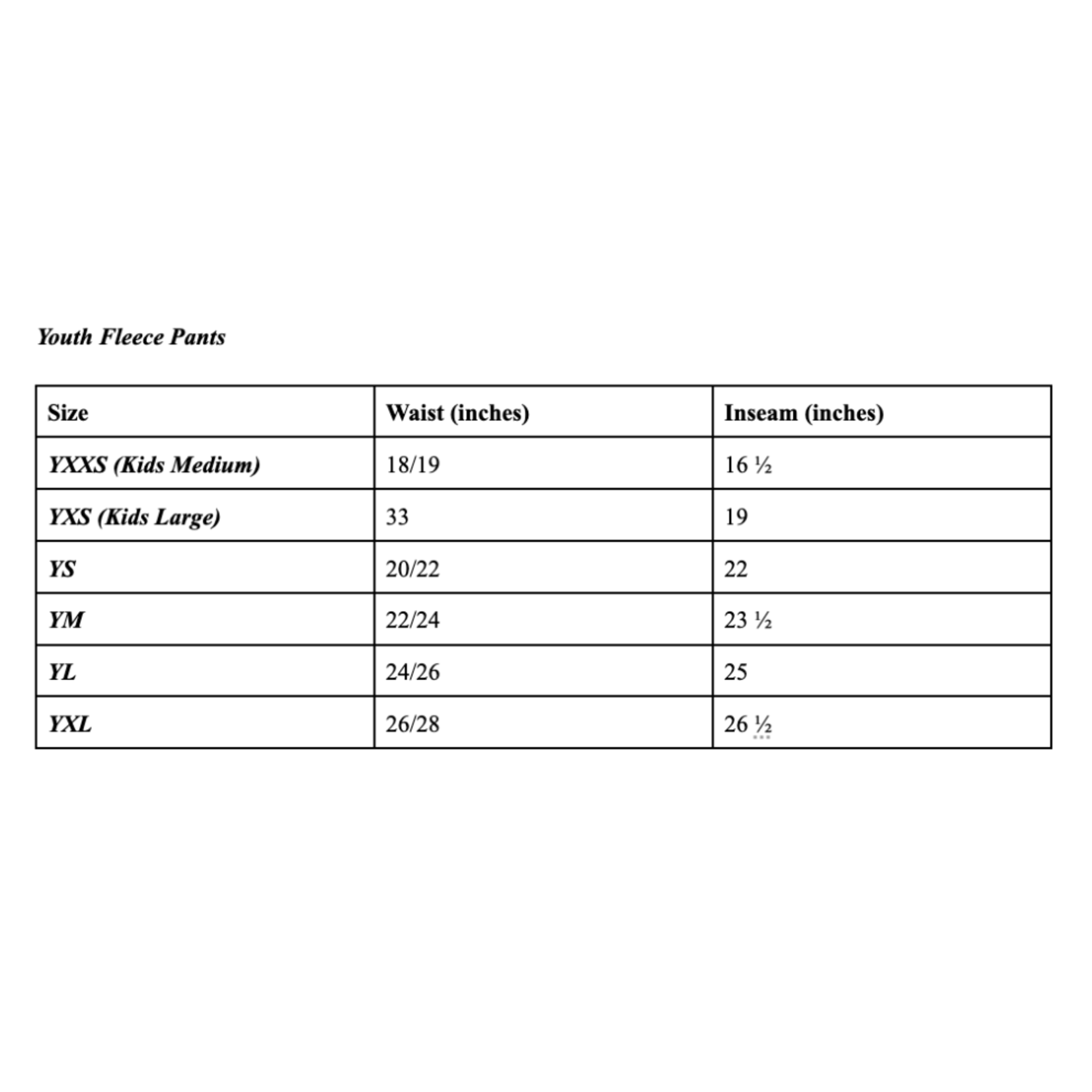 Sweatshirt Crew-Neck  YOUTH