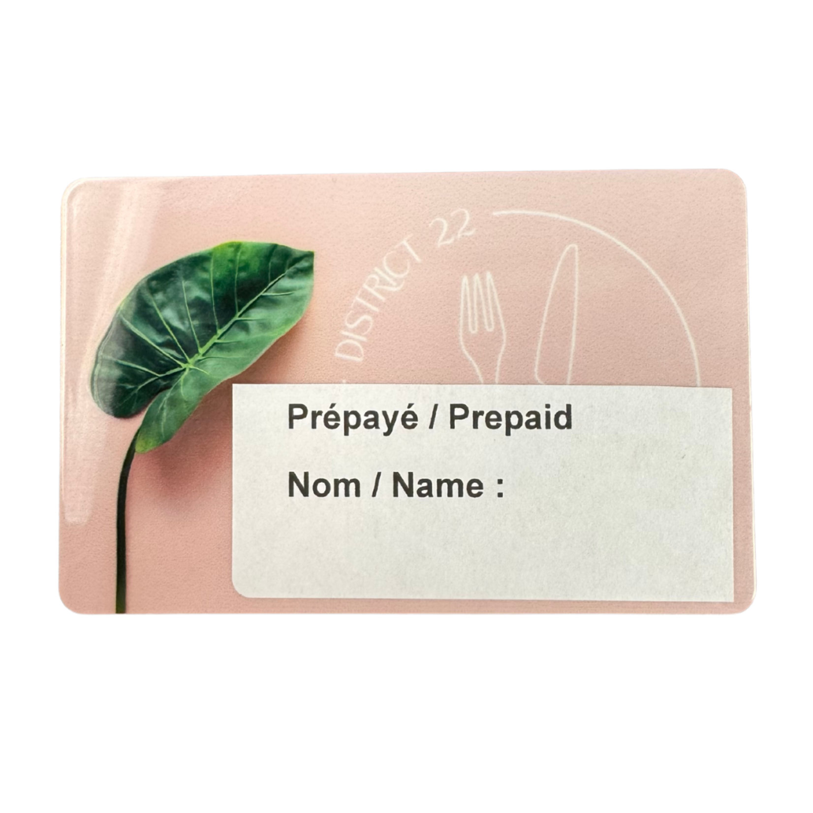 Meal Card $25 [Prepaid]