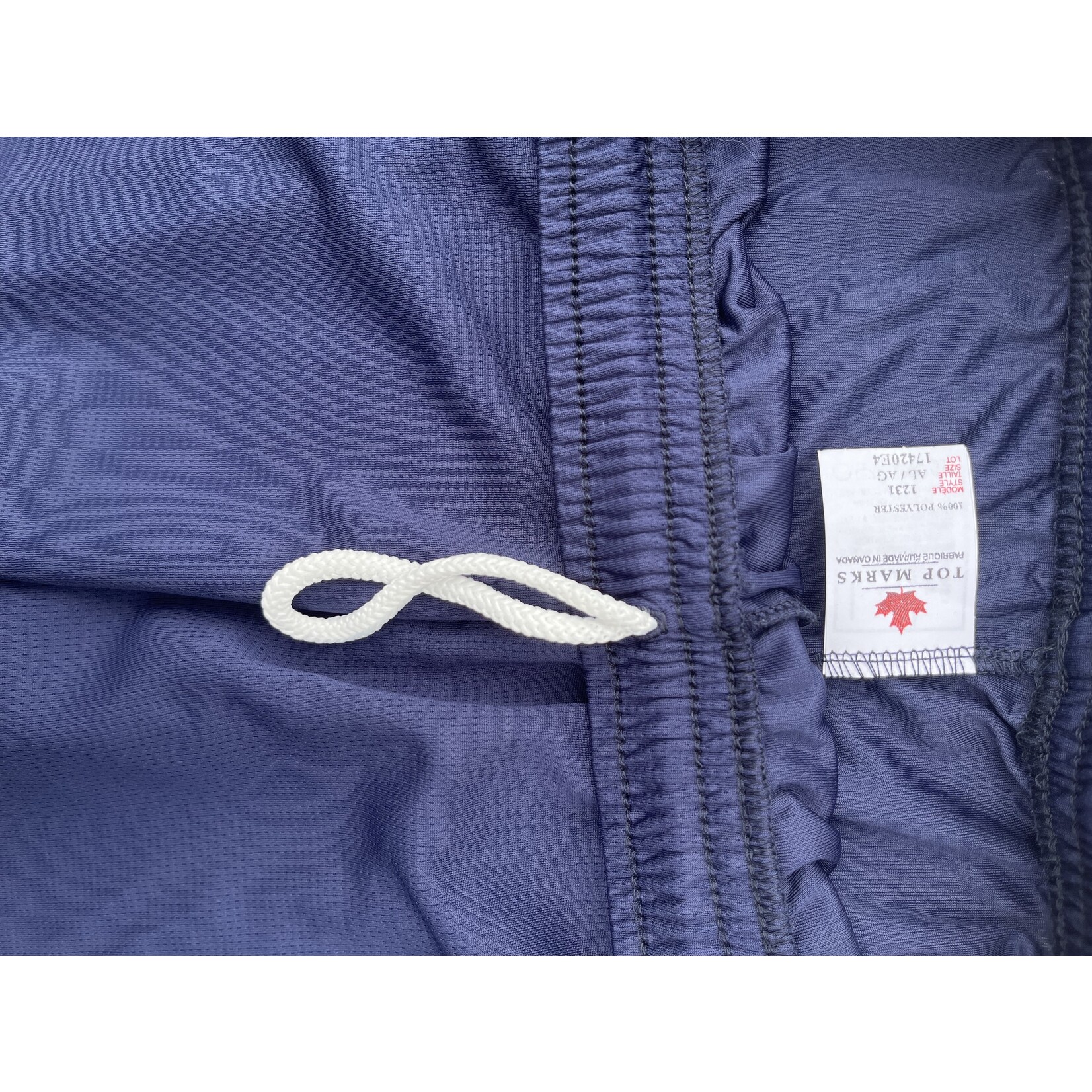 Gym Shorts-NEW Navy-Embroidered-ADULT