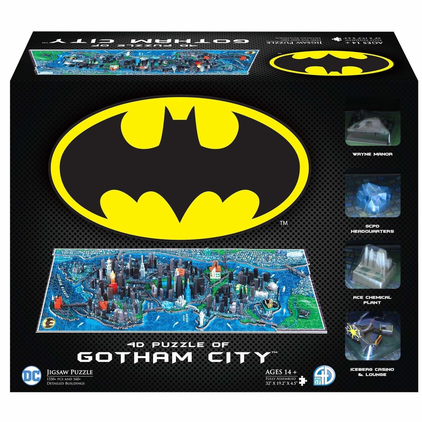 4D Cityscape 4D Batman Gotham City Time Puzzle