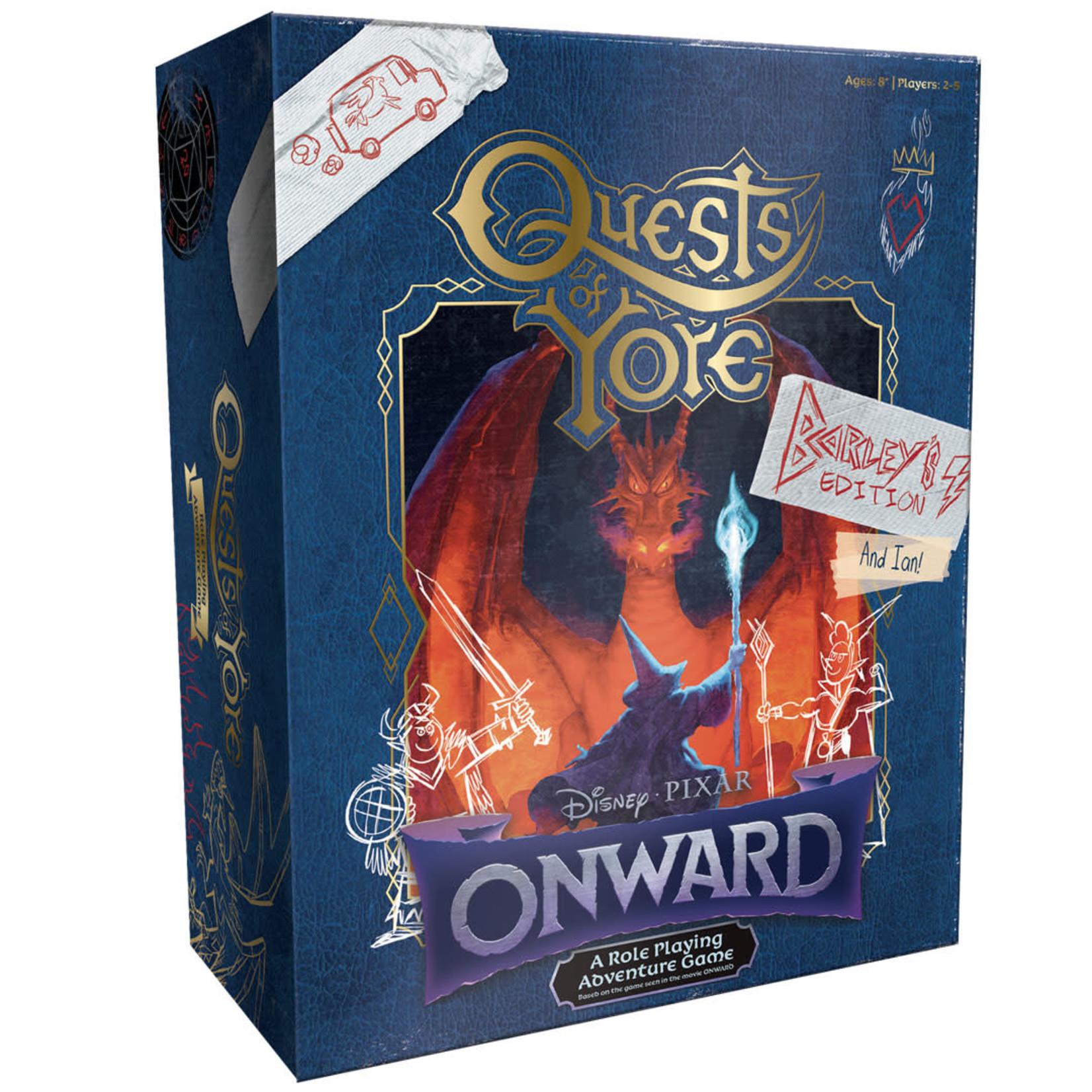 DISNEY PIXAR QUESTS OF YORE: BARLEY'S EDITION GAME