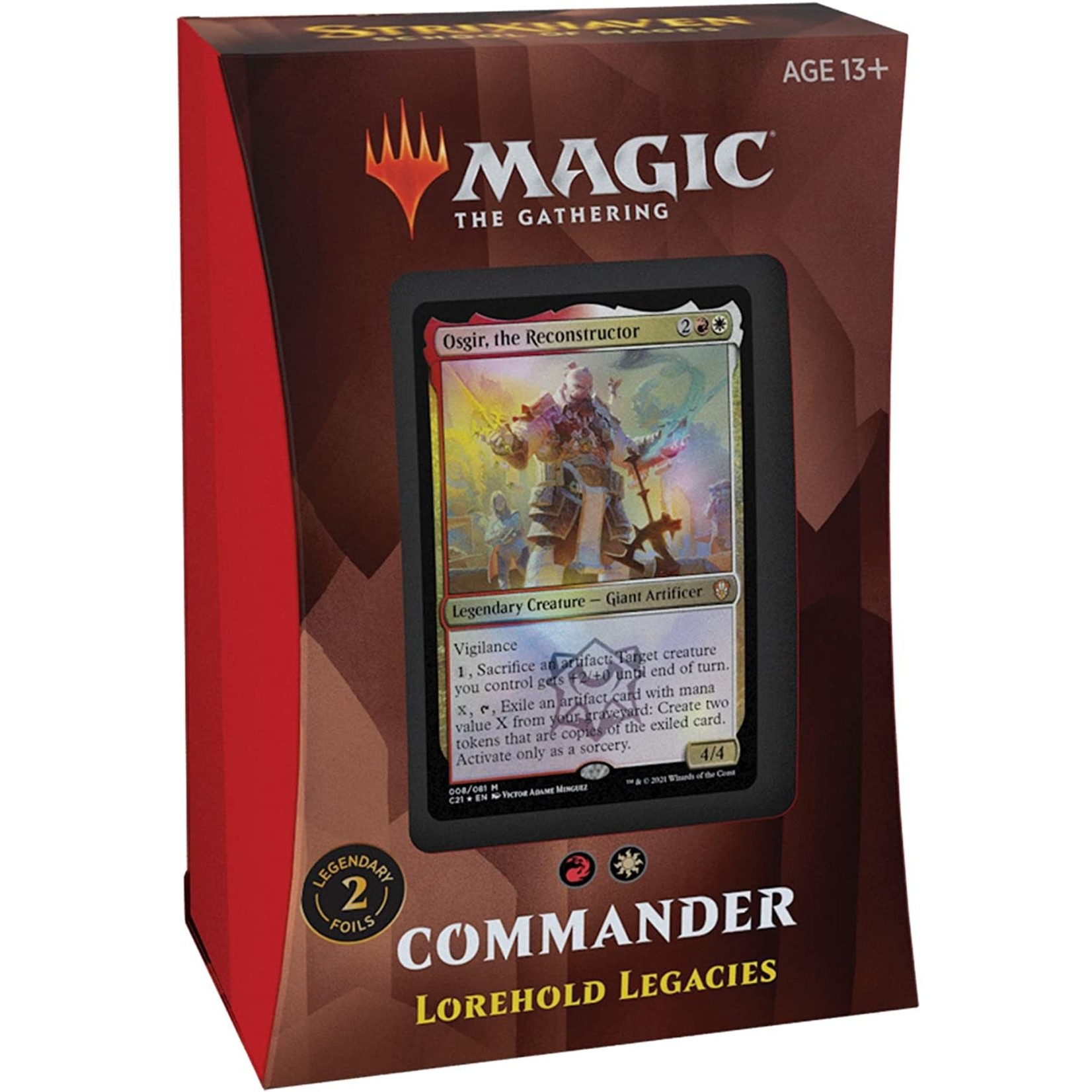 Wizards of the Coast Magic The Gathering Commander Lorehold Legacies