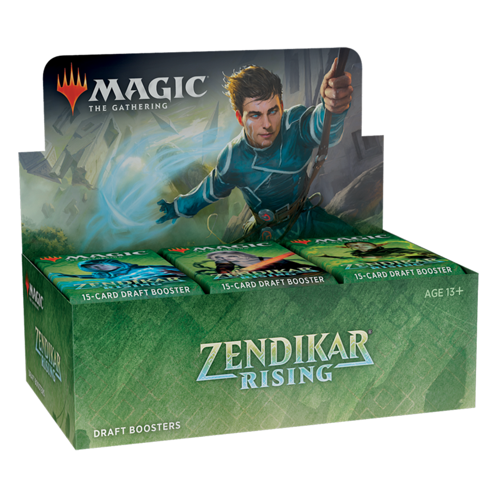 Wizards of the Coast MTG Zendikar Rising Draft Booster