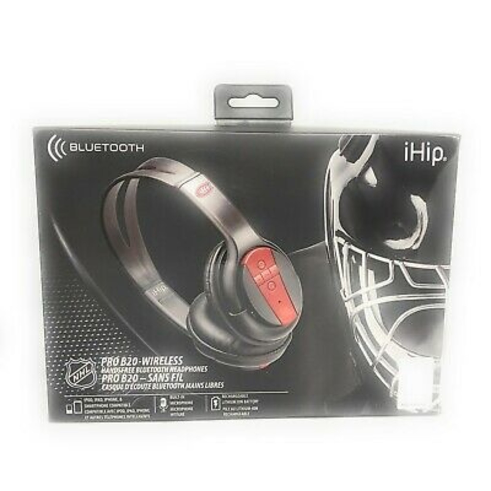 IHip Bluetooth Pro B20 Wireless Headphones Canadiens