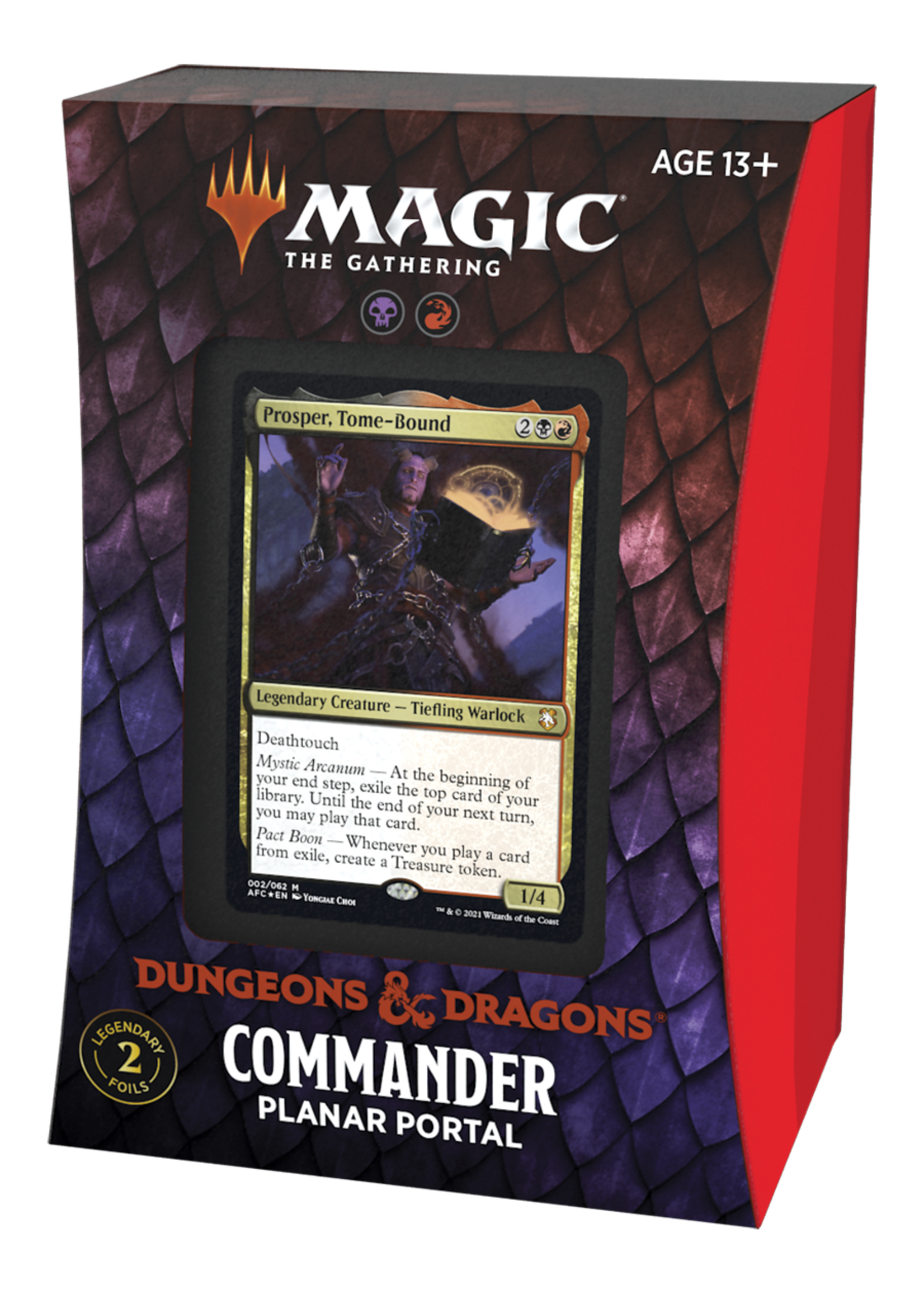 Wizards of the Coast MTG – Dungeons & Dragons: Adventures in the Forgotten Realms - Commander Deck