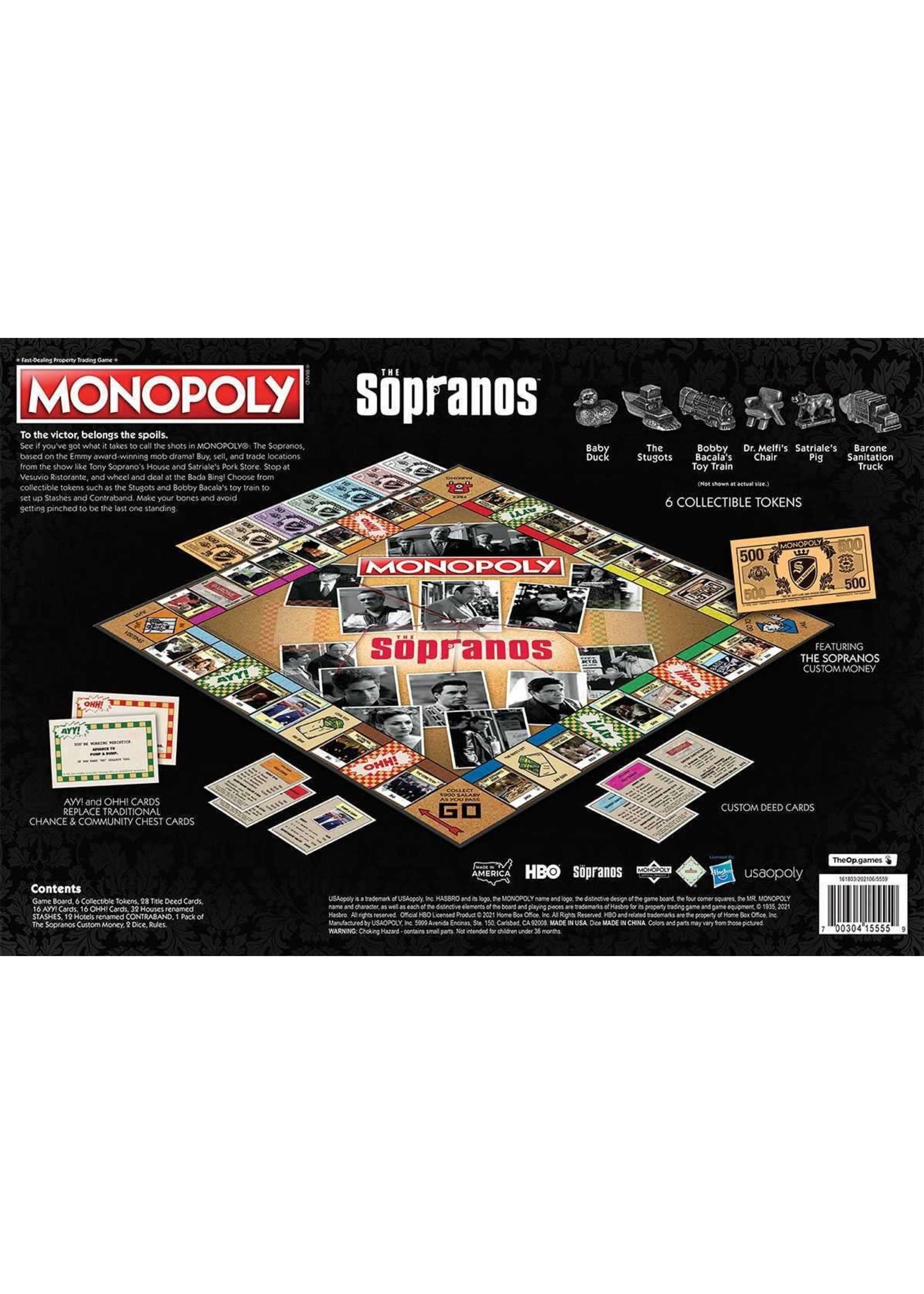 The OP Games Monopoly Sopranos