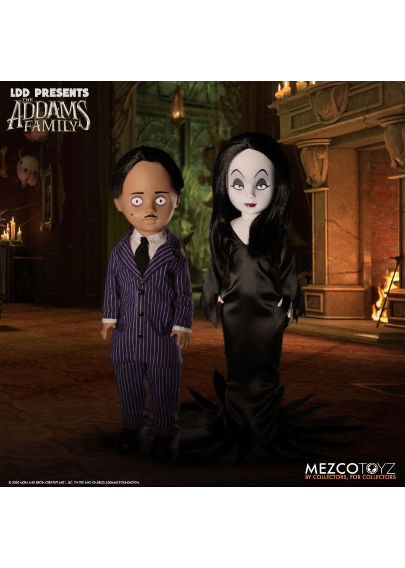 Mezco LDD Presents Addams Family Fester & It