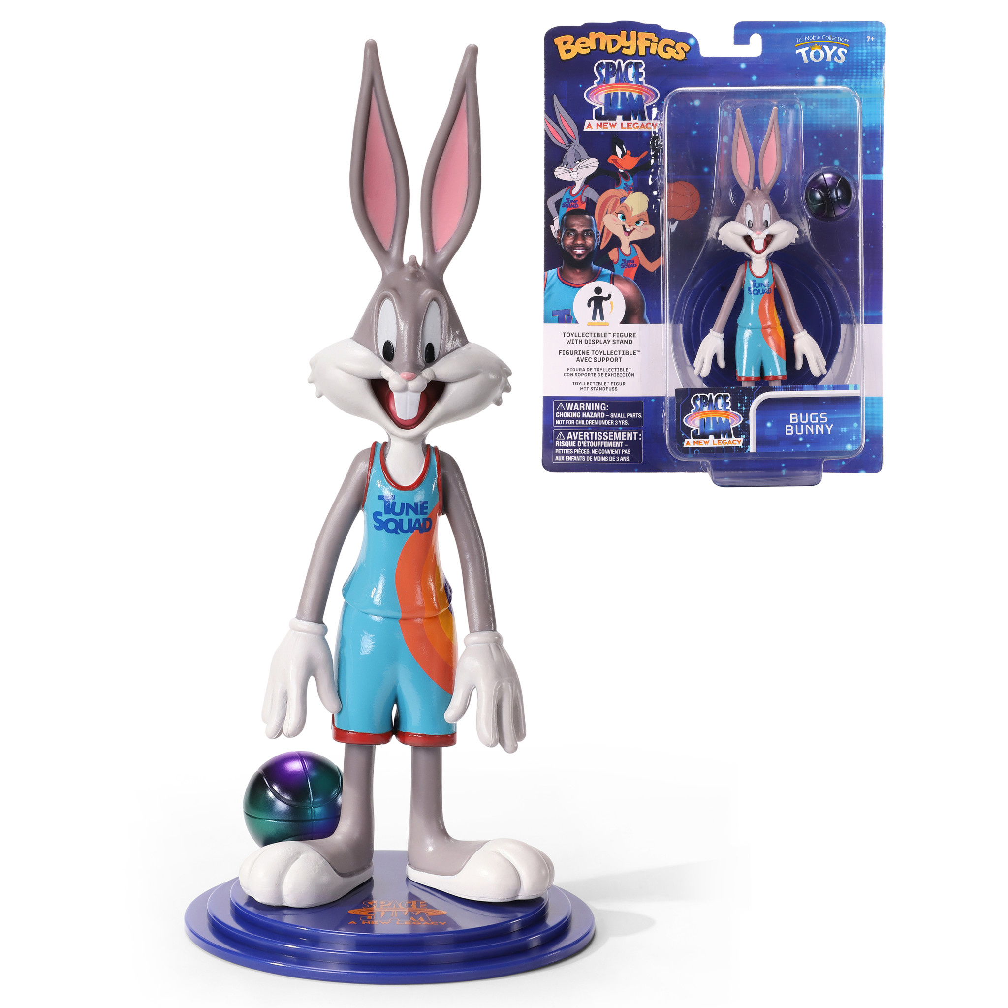 Bendyfigs Space Jam Bugs JPL Sports Cards and Collectibles