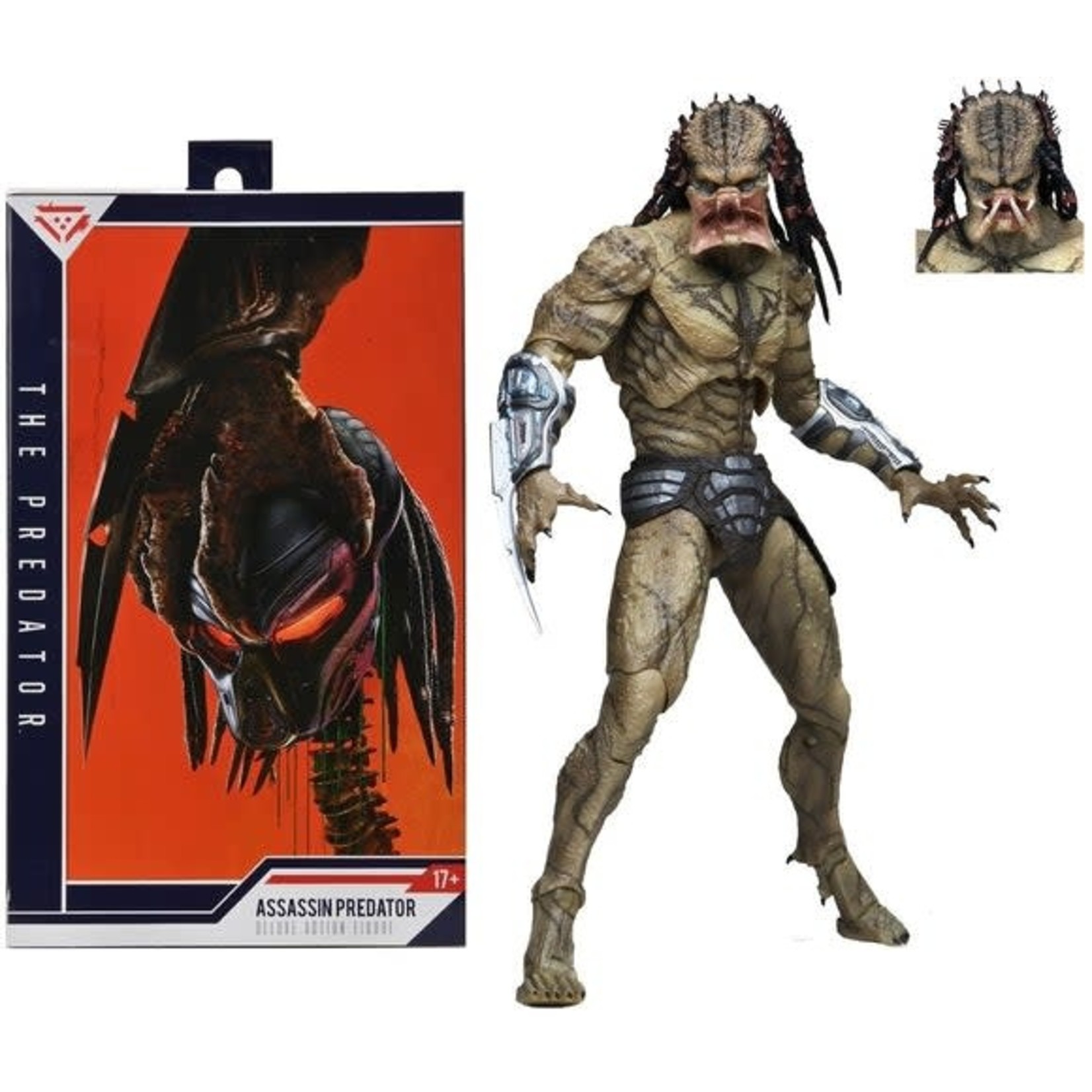 Neca Predator 2018 Dlx Ult Assassin Predator Unarmored