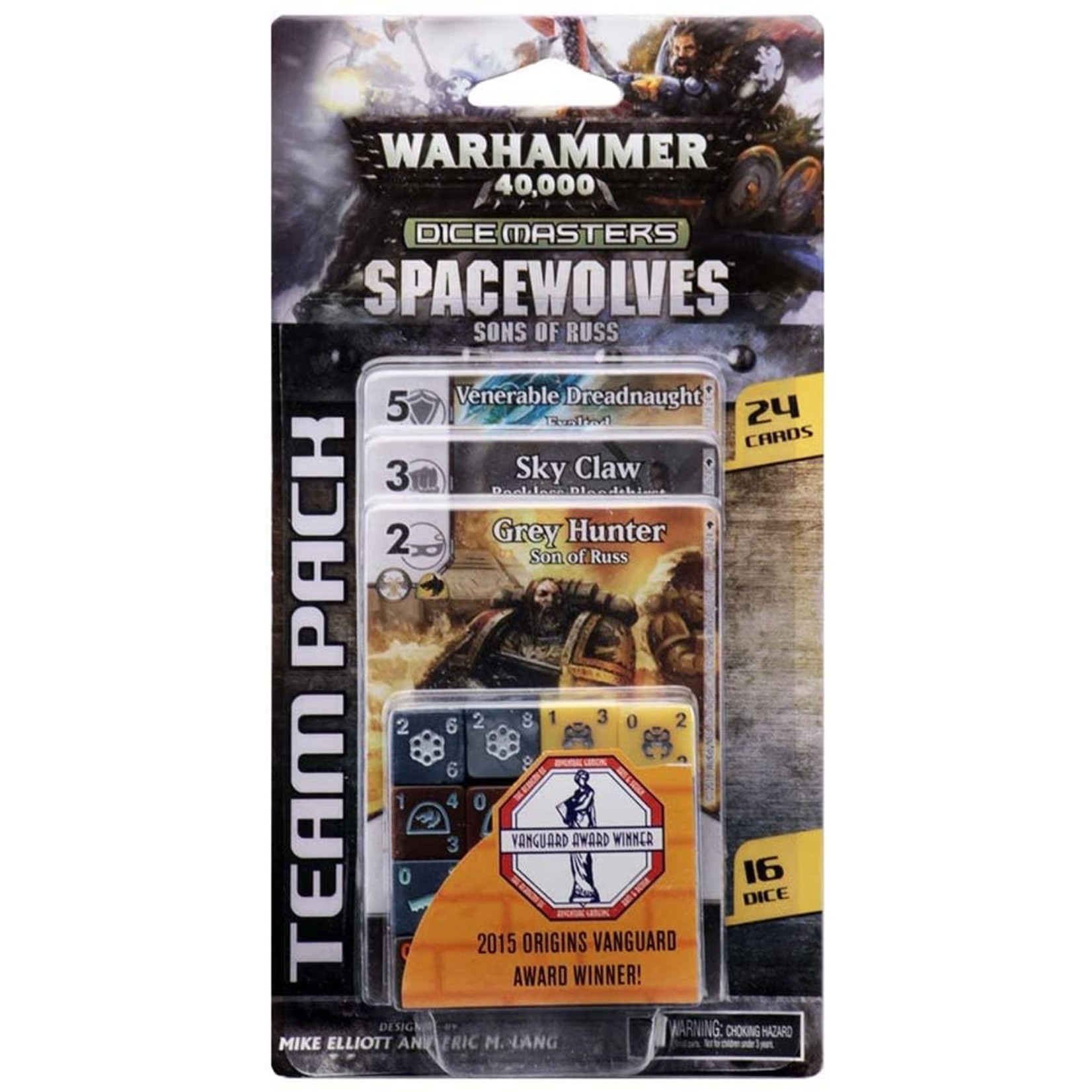 Neca Warhammer 40,000 Dicemasters Spacewolves Sons Of Russ Team Pack