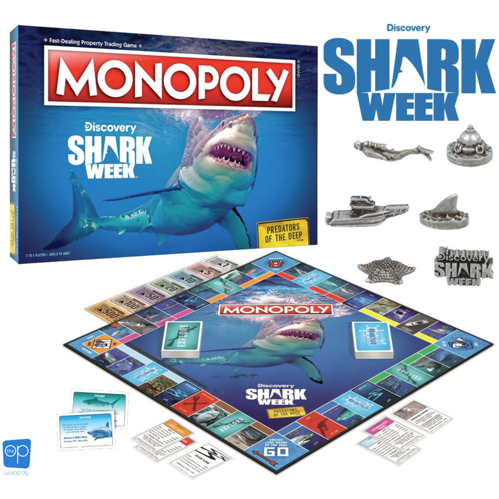 The OP Games Monopoly Shark Week