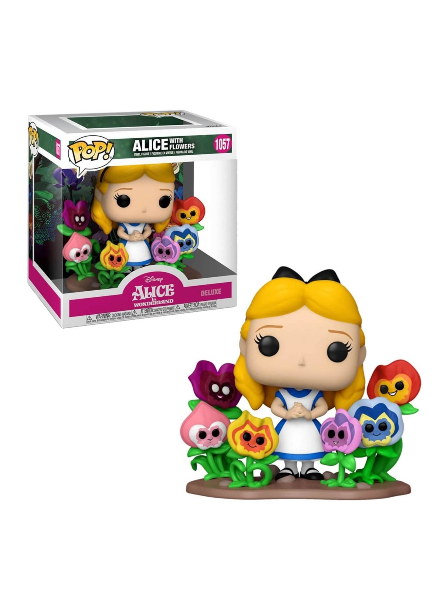 Funko POP Deluxe Disney Alice In Wonderland With Flowers