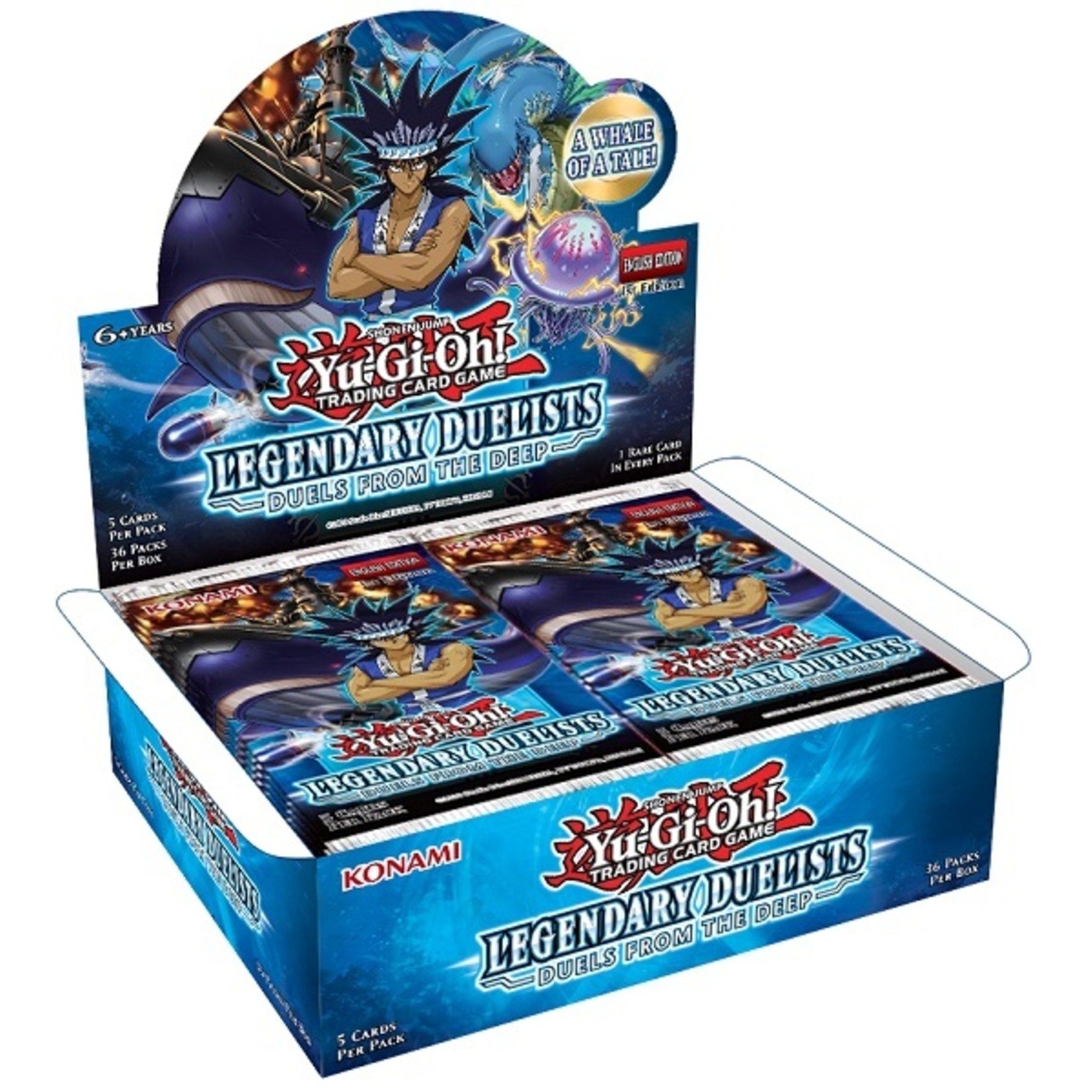 Konami Yu-Gi-Oh Legendary Duelist Duel from the Deep Booster