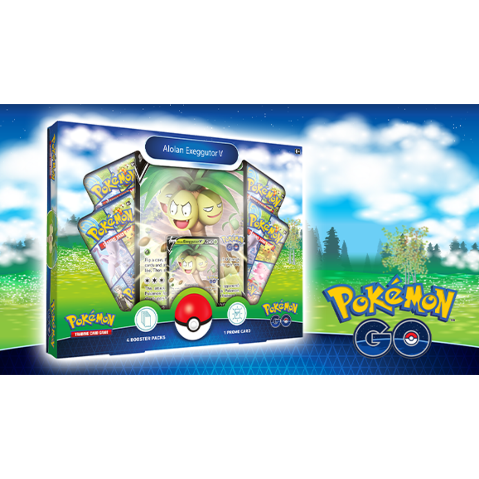 The Pokemon Company Pokémon Go V Collection Box Alolan Exeggutor