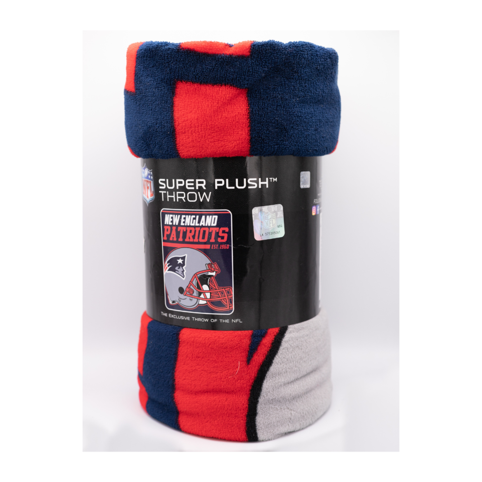 New England Patriots Super Plush Throw