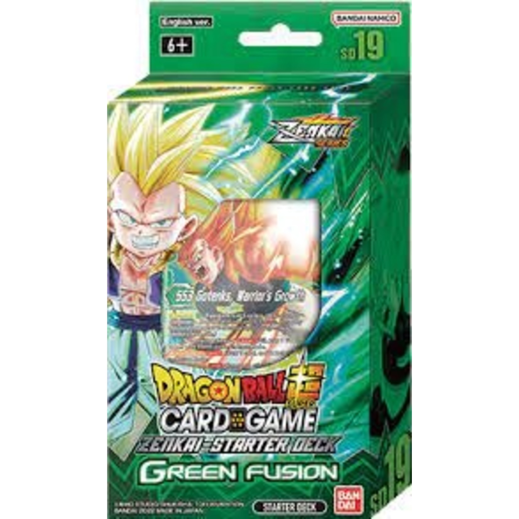 DBS TCG Zenkai-Starter GREEN FUSION