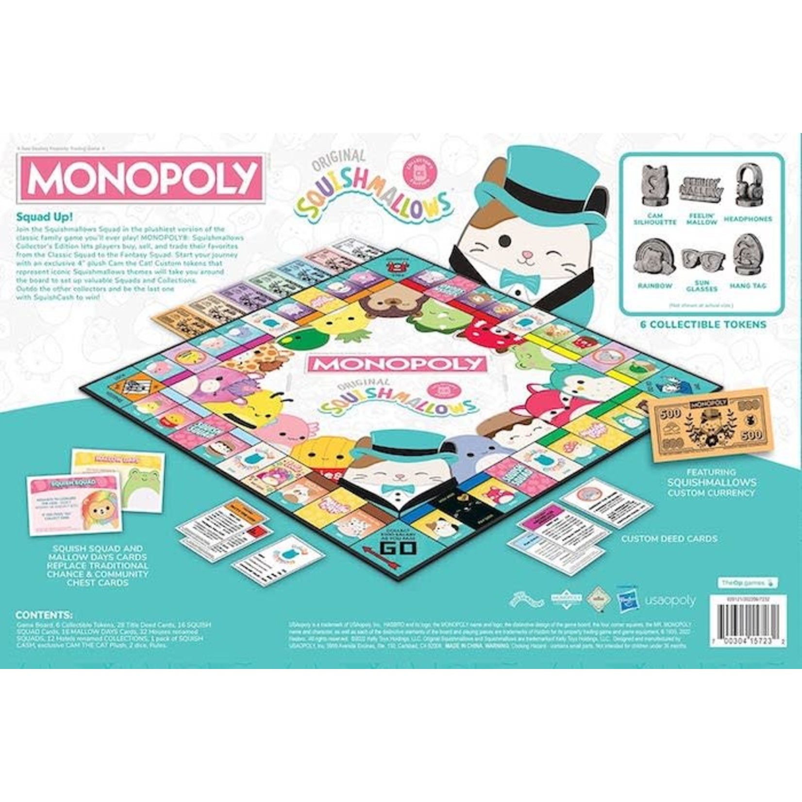 The OP Games Monopoly Squishmallows