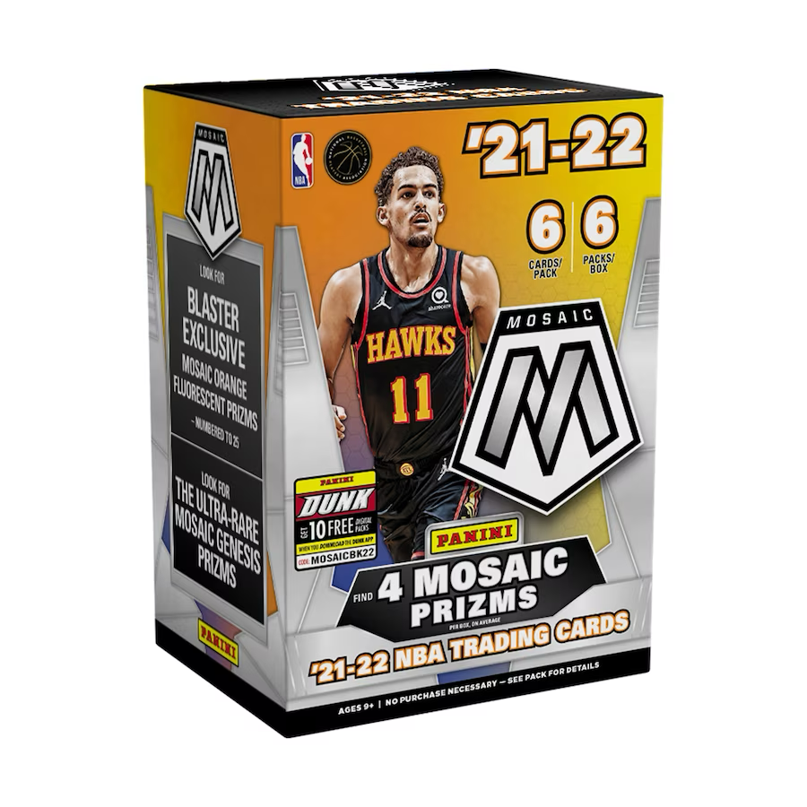 2022 Panini Mosaic Basketball Blaster JPL Sports Cards and Collectibles