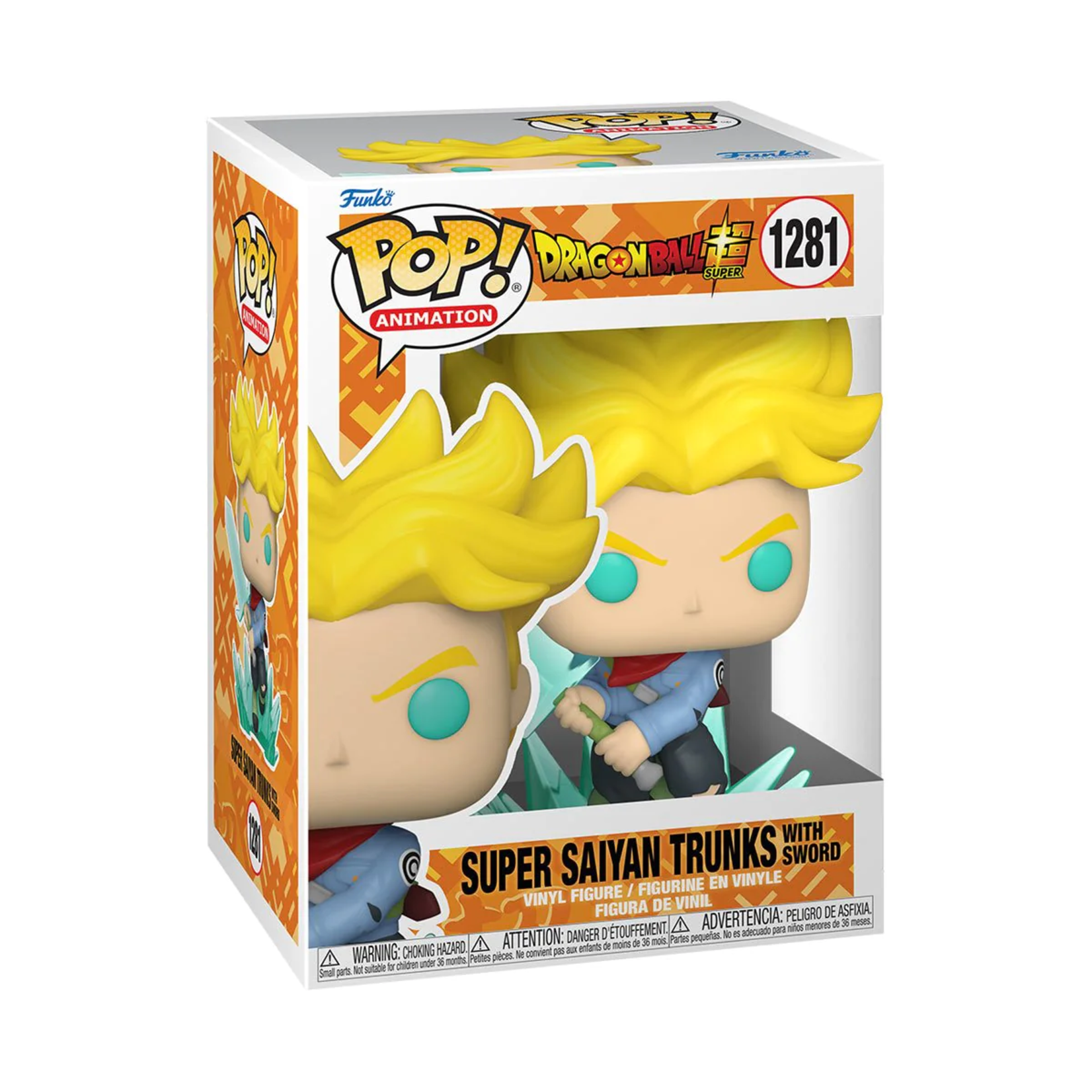 Funko POP Anime Dragonball Super SS Trunks Spirit Sword - JPL