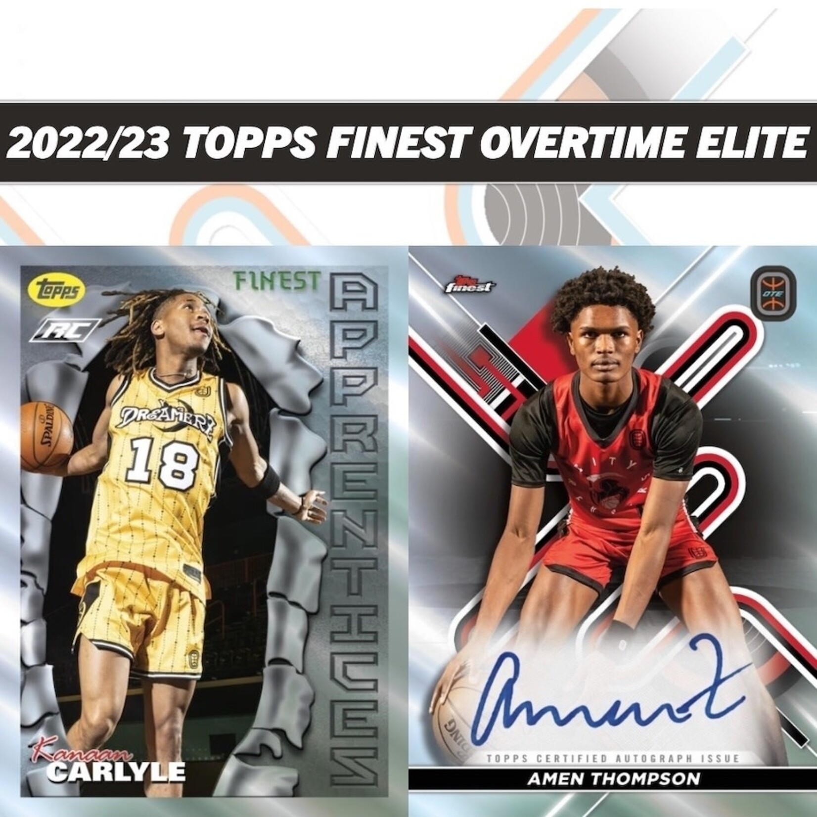 Topps 2023 Topps Overtime Elite Finest Basketball