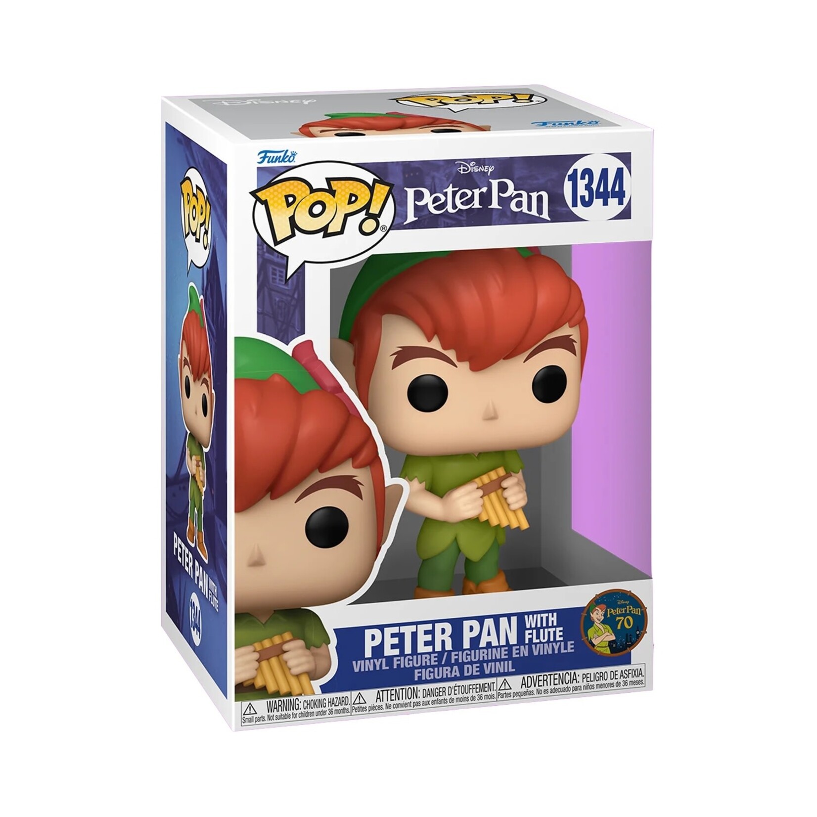 Funko Pop Disney Peter Pan 70th Peter W/ Flute