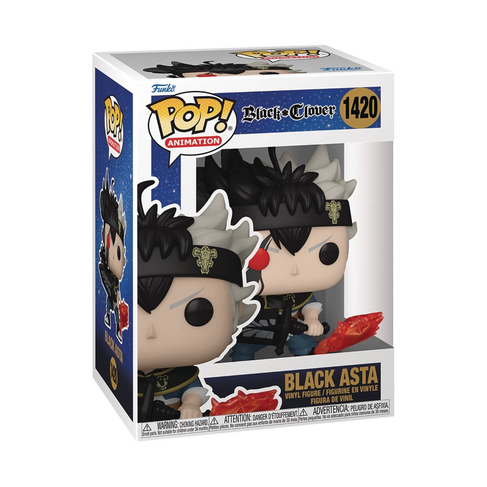 Funko POP Anime Black Clover Asta