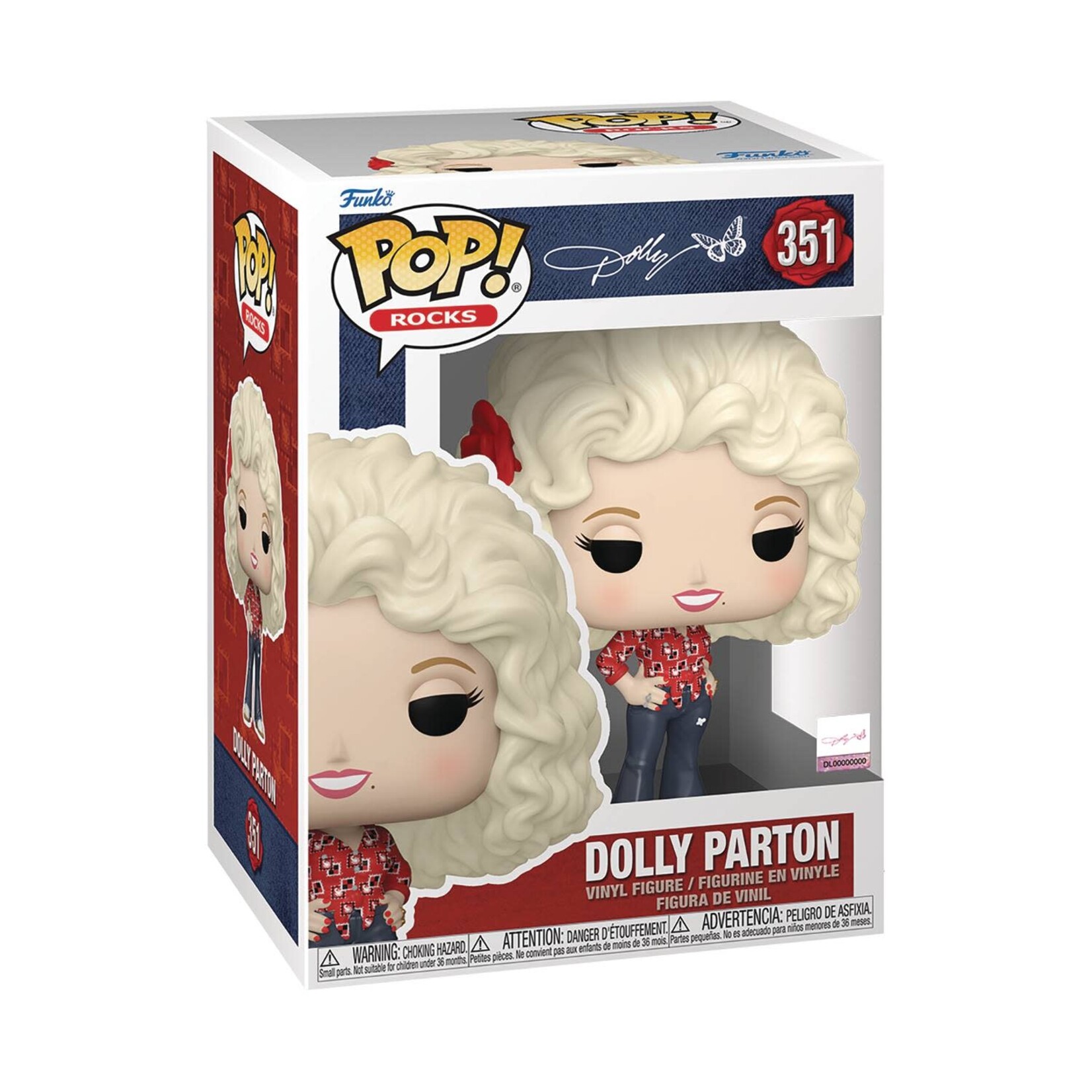 Funko POP Music Dolly Parton 77 Tour