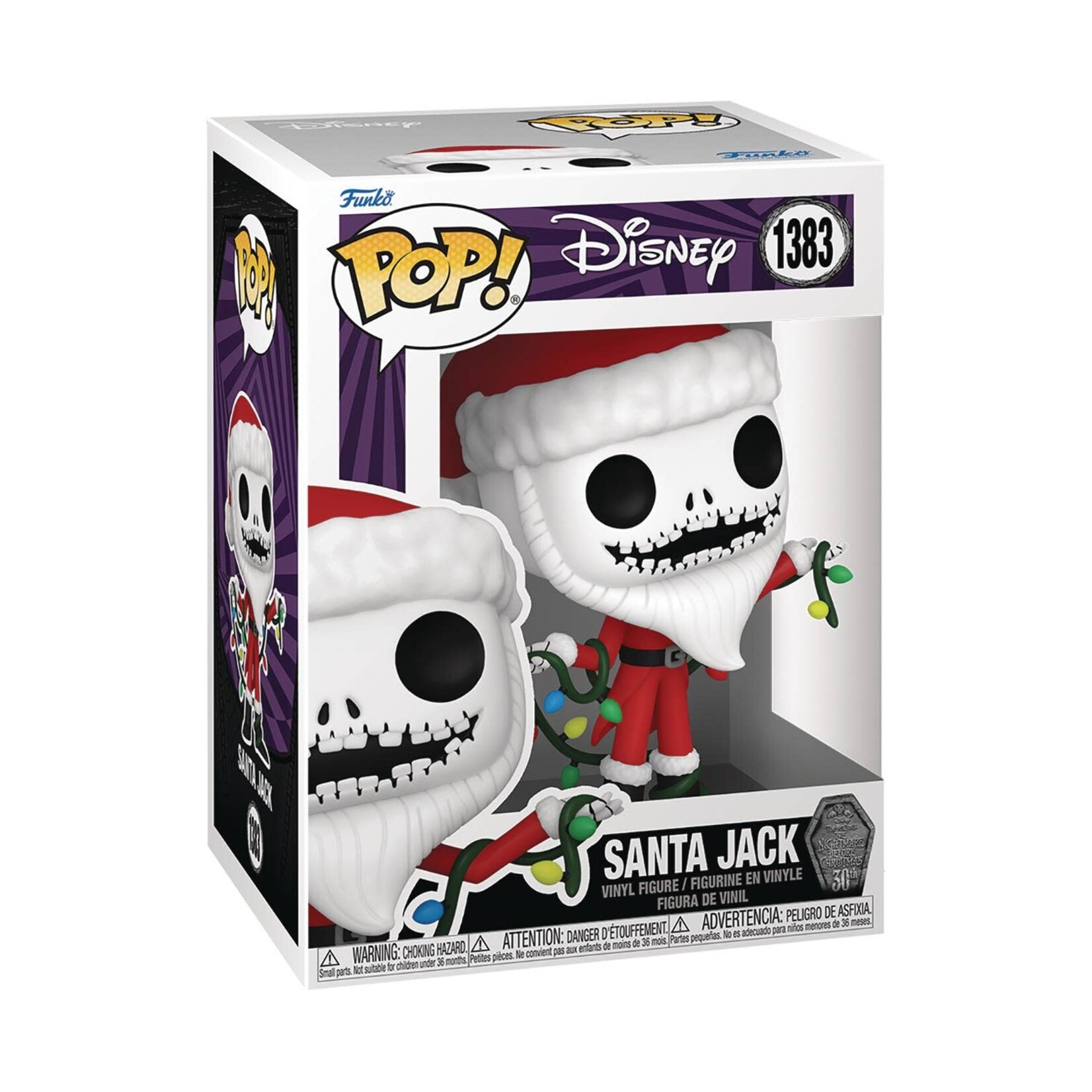 Funko POP Nbx 30Th Santa Jack