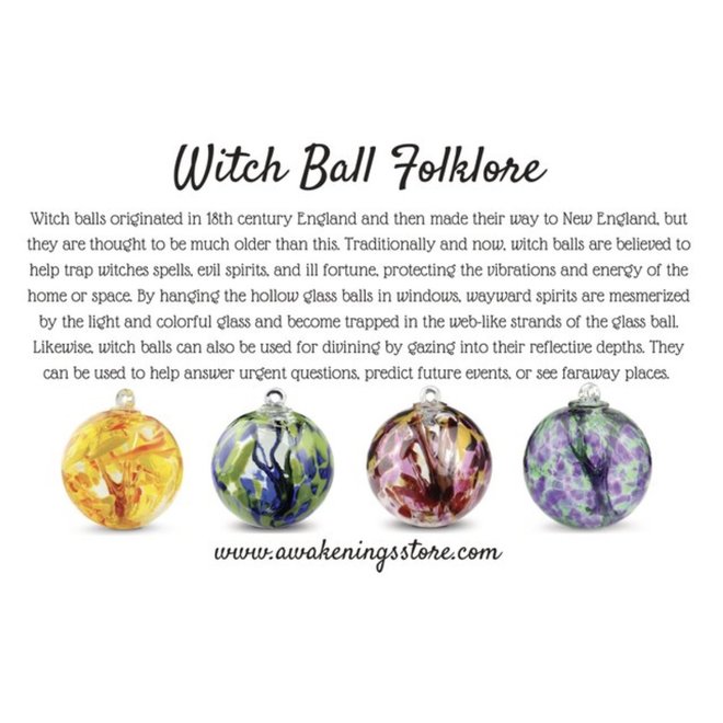 Witch Ball Folklore Postcards - Box of 100