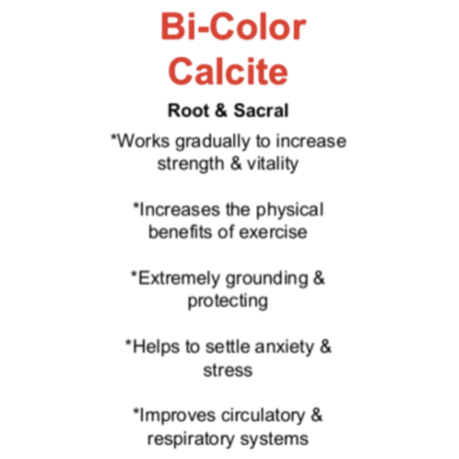 Bi-Color Calcite Cards - Box of 100